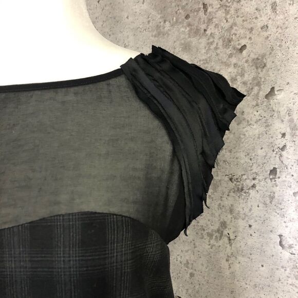 𝅺bcbgeneration Gingham Plaid Dress - Picture 4 of 11